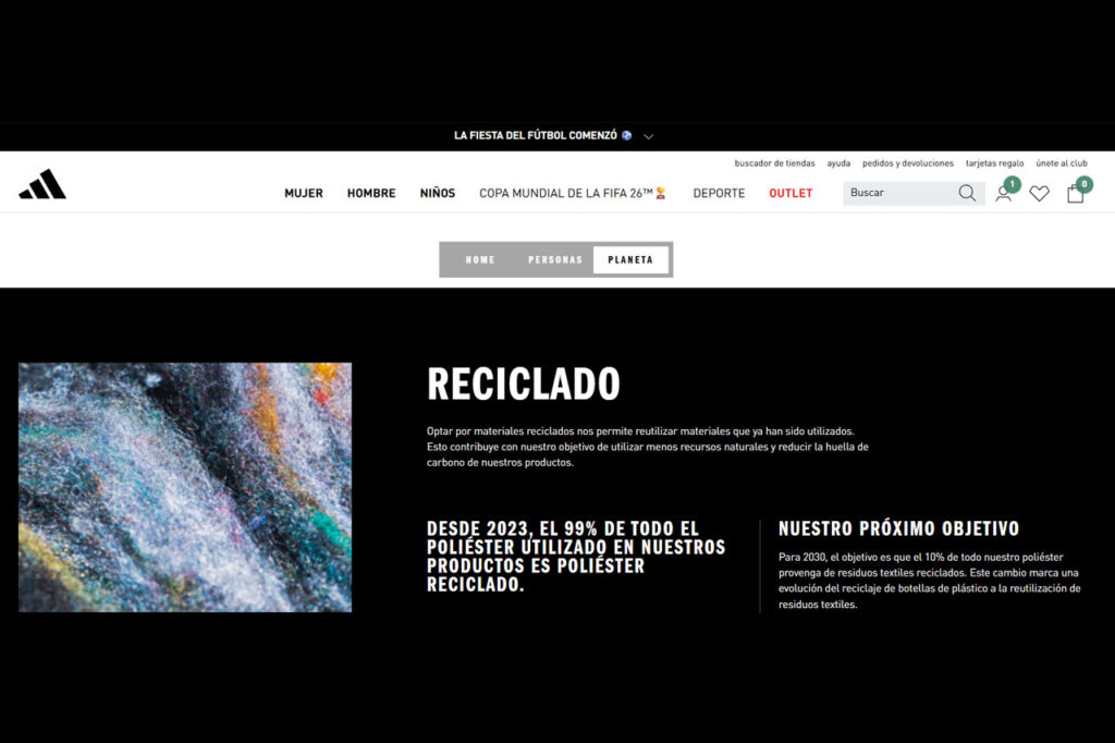 poliéster reciclado
