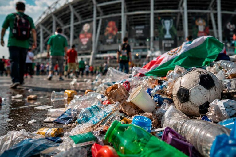 34 mil toneladas de basura: el reto que dejará el Mundial 2026 en México