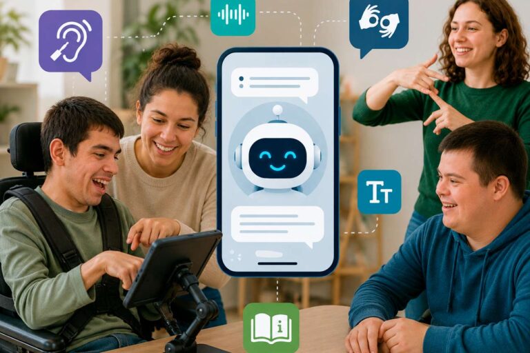 Cómo los chatbots están impulsando la inclusión de personas con discapacidad