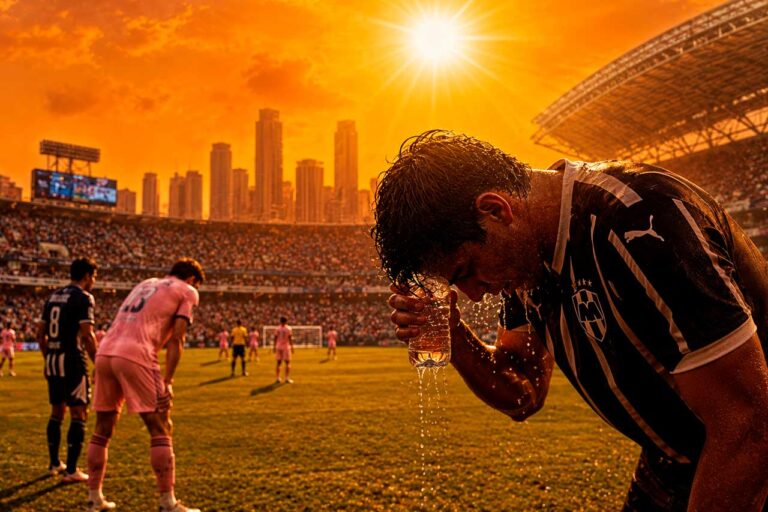 El calor sofocante en los partidos de Miami y Monterrey evidencia el impacto de la crisis climática