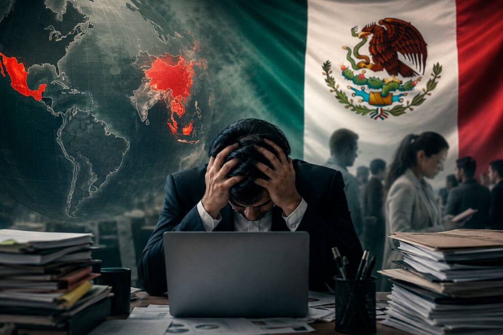 estrés laboral en México
