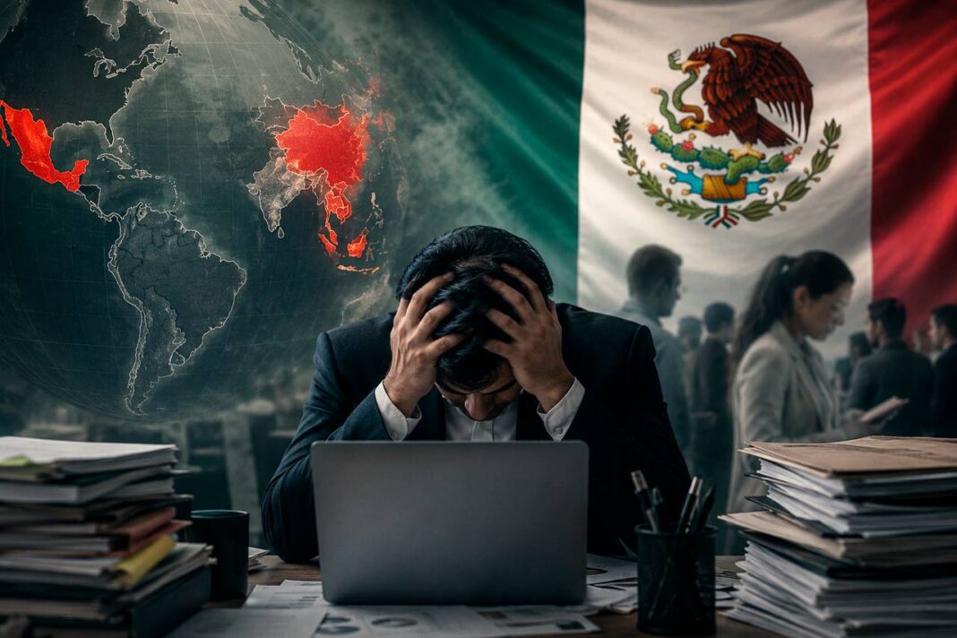 estrés laboral en México