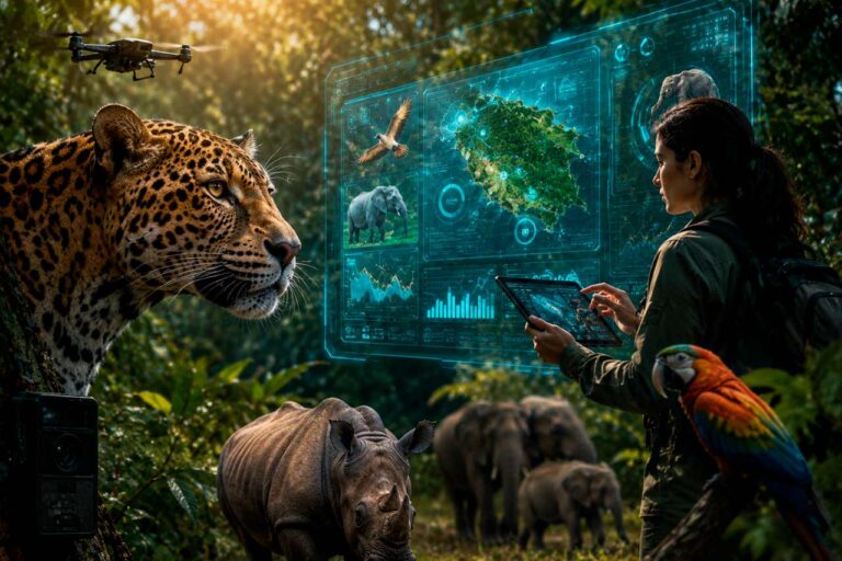 Cómo la IA está ayudando a combatir la extinción global