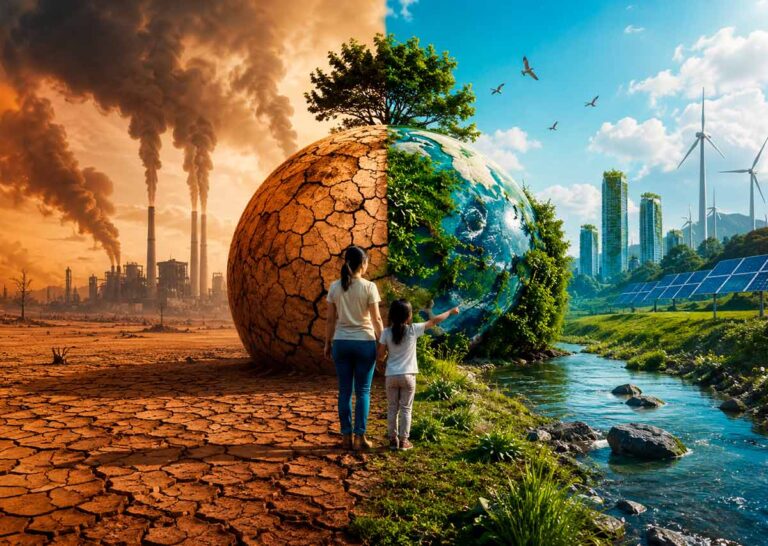 Más allá de la crisis climática: la propuesta que visualiza un mundo justo y sostenible