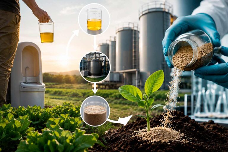 ¿Cómo la orina puede convertirse en fertilizante? Wasted tiene la respuesta