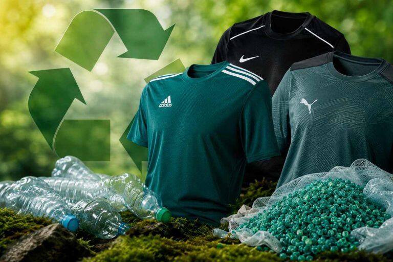 Adidas, Nike y Puma convierten el poliéster reciclado en el nuevo estándar de sus camisetas