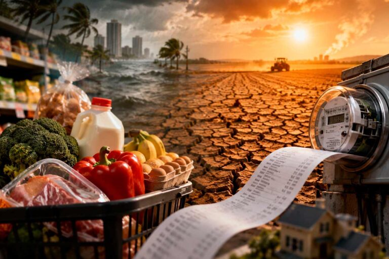 Cómo el cambio climático está elevando los precios de alimentos, servicios y más