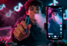 vapeo ilegal en TikTok
