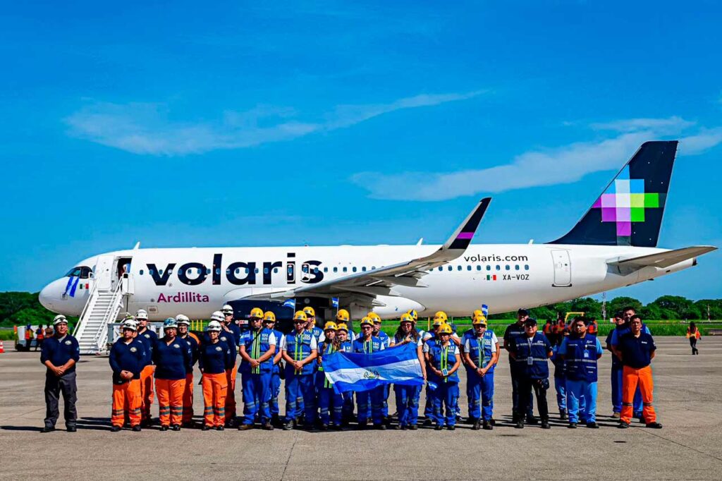 Avión Ayuda Volaris