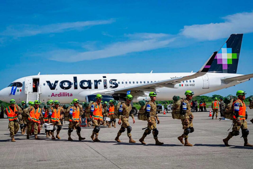 Avión Ayuda Volaris