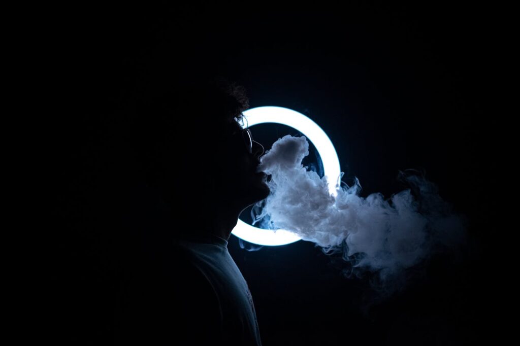 vapeo ilegal en TikTok