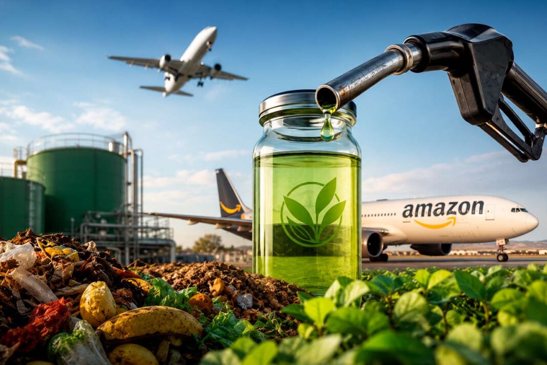 combustible de aviación sostenible