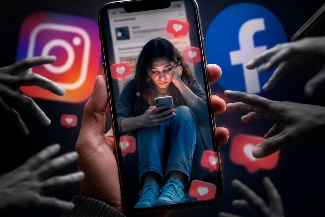 funciones adictivas de Meta