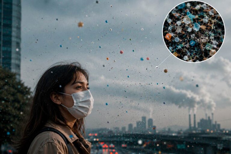 ¿Cómo afectan al planeta los microplásticos que flotan en el aire?