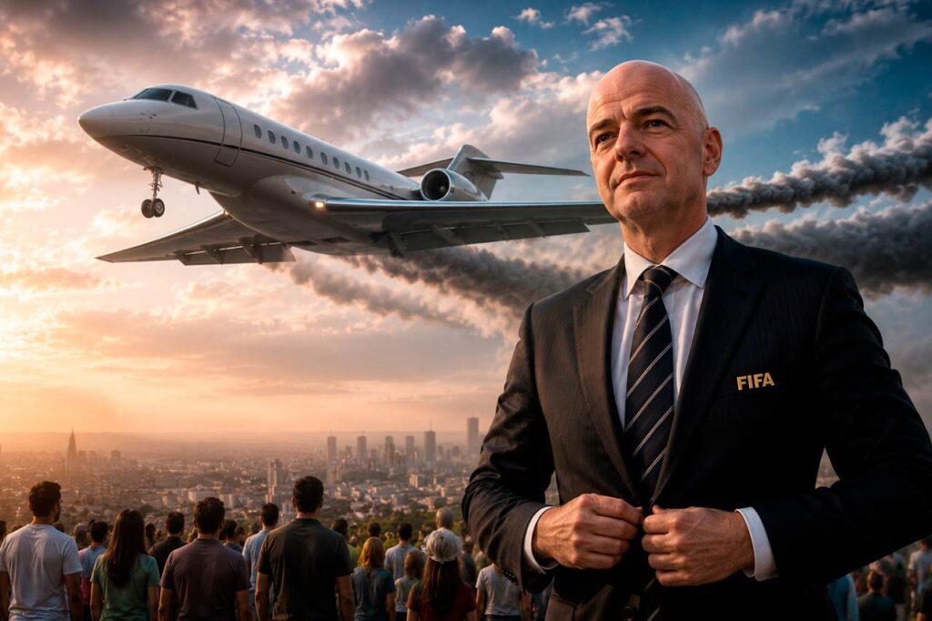 vuelos del presidente de la FIFA