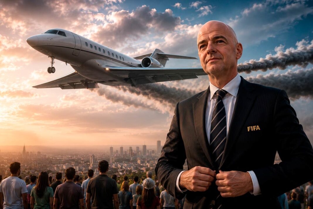 vuelos del presidente de la FIFA