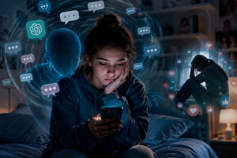 ChatGPT y otros amigos digitales: el nuevo riesgo para la salud mental de los adolescentes