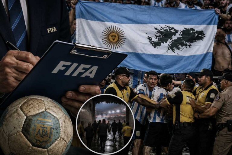 Gestos discriminatorios y fallas de seguridad: la FIFA toma acciones vs Argentina