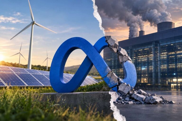 Meta da un paso atrás y abandona una iniciativa global de energías renovables