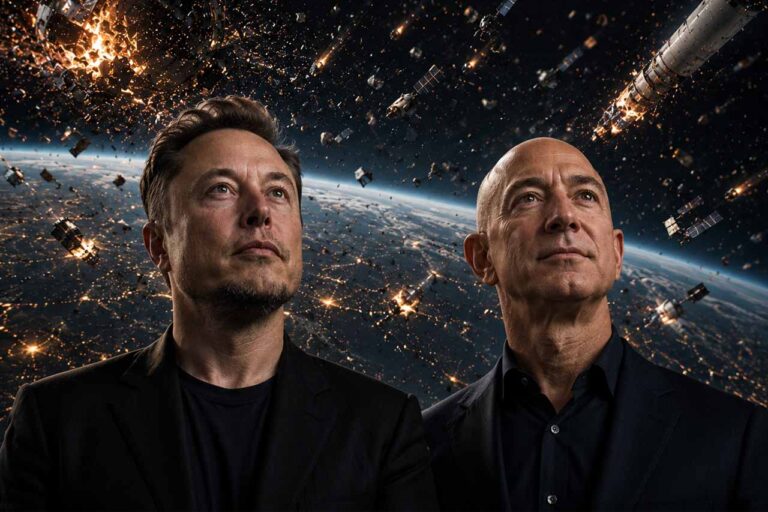 ¿Innovación o desastre ambiental? Proyectos espaciales de Musk y Bezos preocupa a expertos
