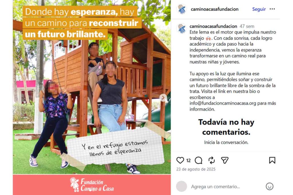 sobrevivientes de trata en México