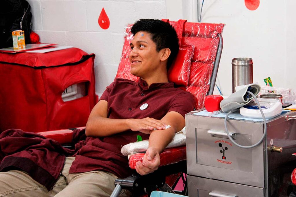 campaña de donación de sangre