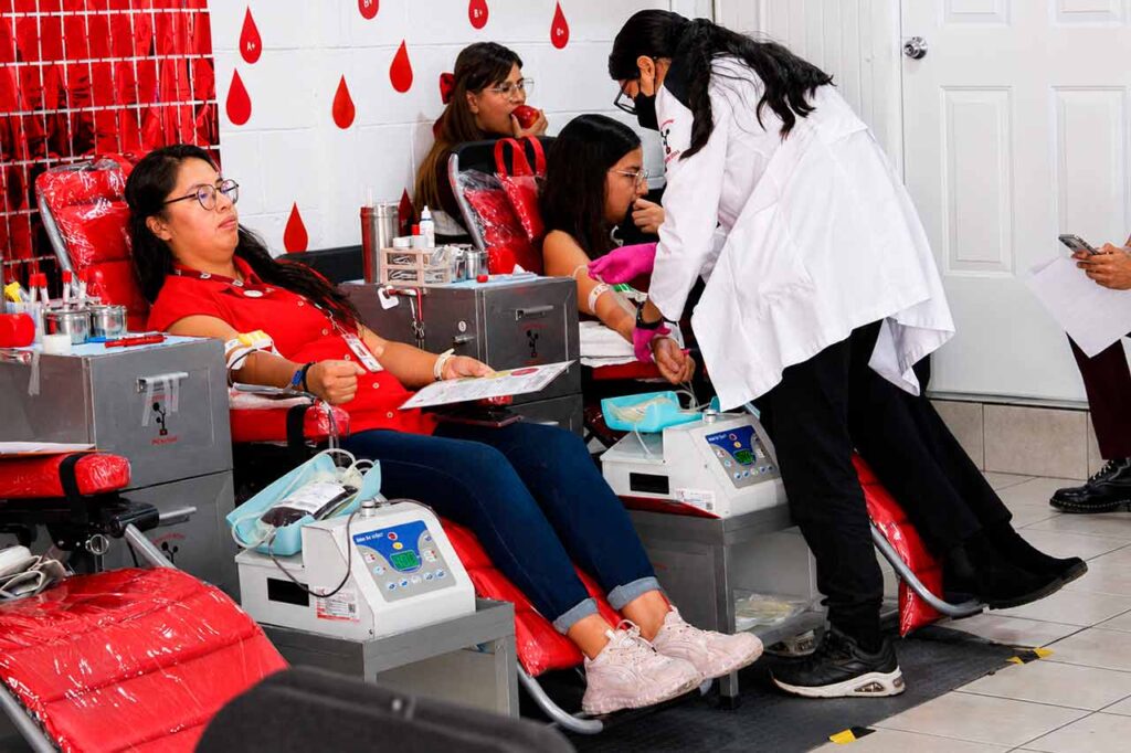 campaña de donación de sangre
