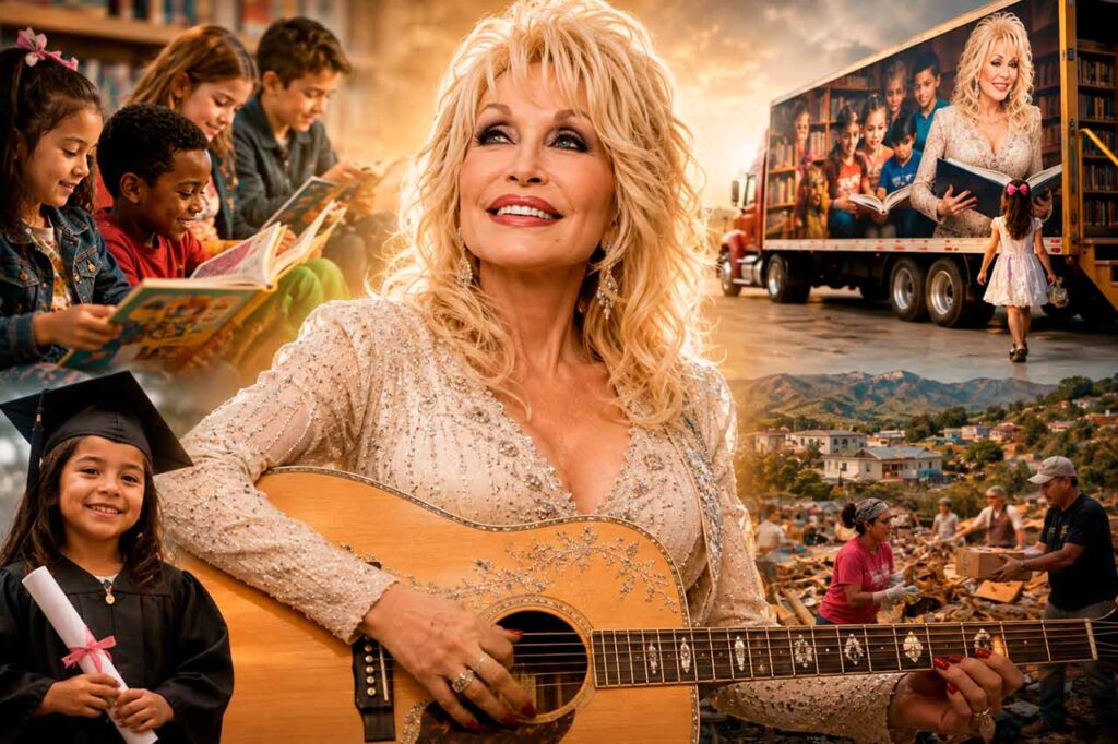 filantropía de Dolly Parton