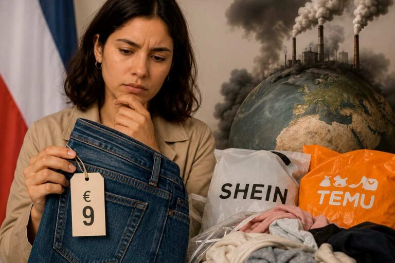 Francia pone precio al impacto ambiental de Shein y Temu: 9 euros por vaquero