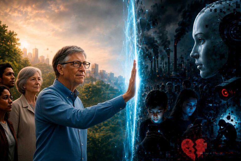 “La IA necesita límites”: Bill Gates advierte que el daño a los humanos podría ser mayor