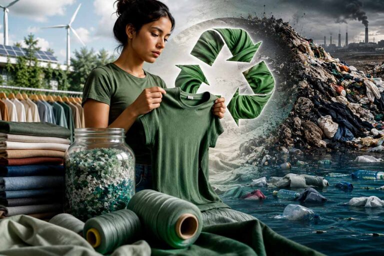 Poliéster reciclado: la promesa verde de la moda que no logra frenar sus residuos