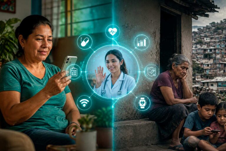La salud digital promete innovación, pero ¿también está aumentando la desigualdad?