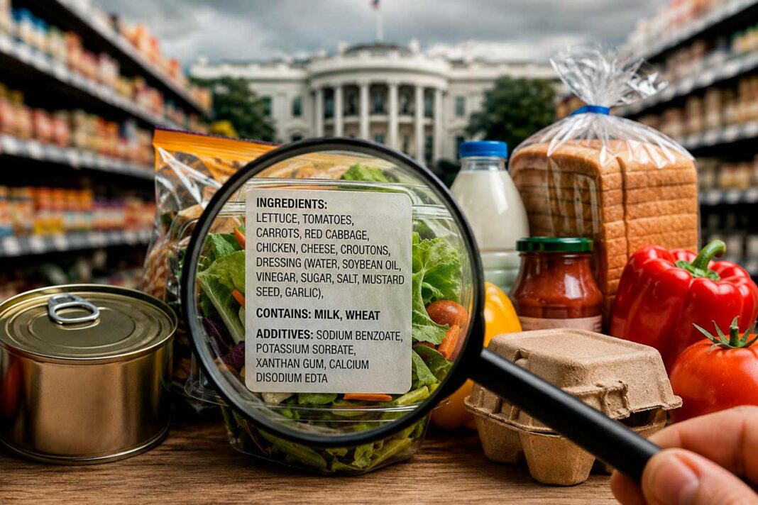 transparencia en los alimentos