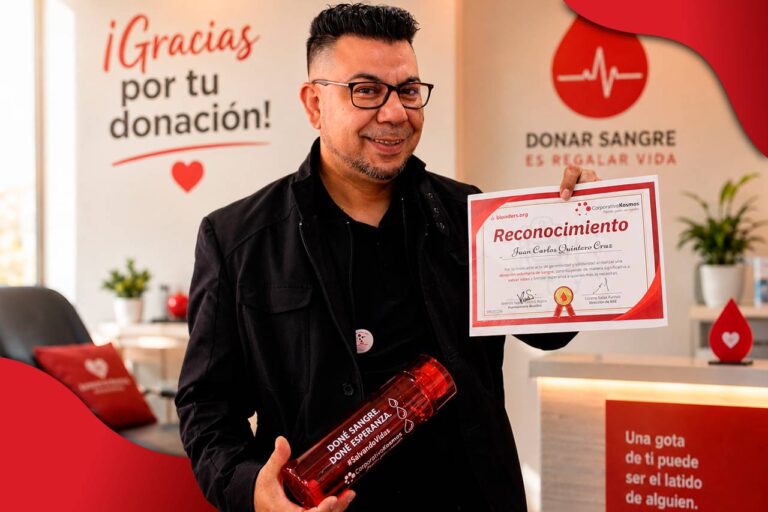 La solidaridad corre por las venas: Corporativo Kosmos impulsa a sus colaboradores a donar sangre