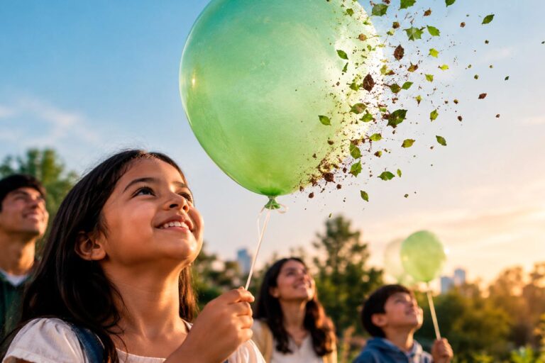 Crean el ‘Bioloon’, un globo 100% biodegradable que desaparece en 9 meses