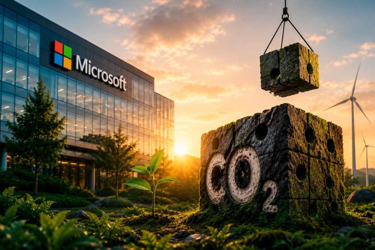 ¿Qué aprendió Microsoft tras comprar millones de créditos de eliminación de carbono?
