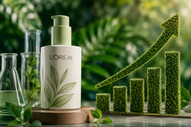 El diseño sostenible le sube hasta 38% las ventas a L’Oréal 