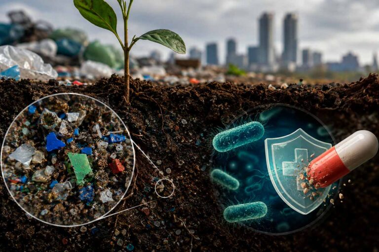 El lado oculto de los microplásticos: contaminantes, bacterias y resistencia a antibióticos