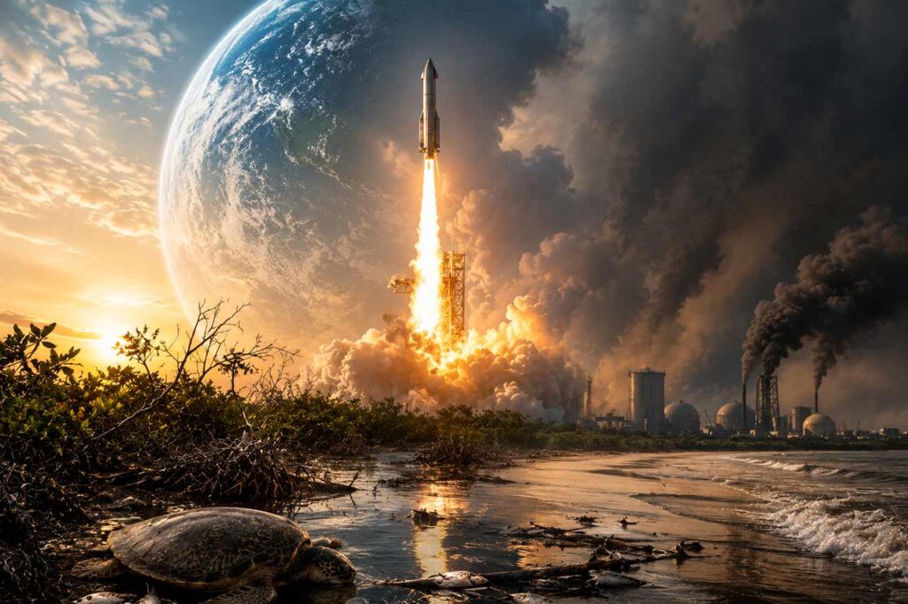 impacto ambiental de SpaceX