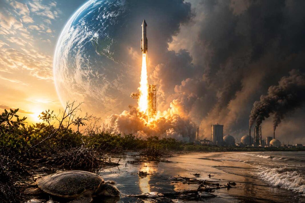 impacto ambiental de SpaceX