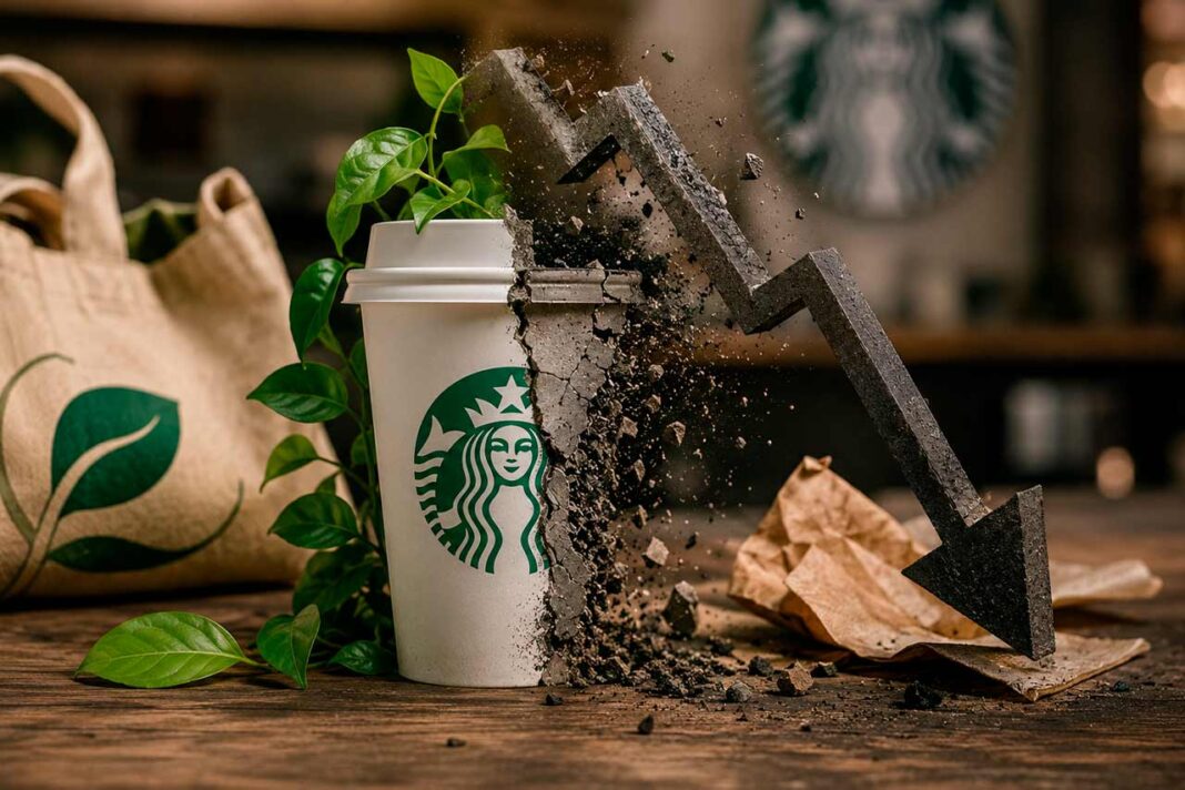 Starbucks recorta sus objetivos ecológicos