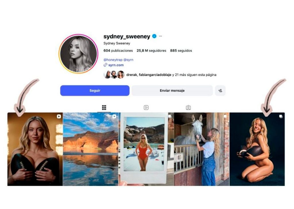 marketing de Sydney Sweeney