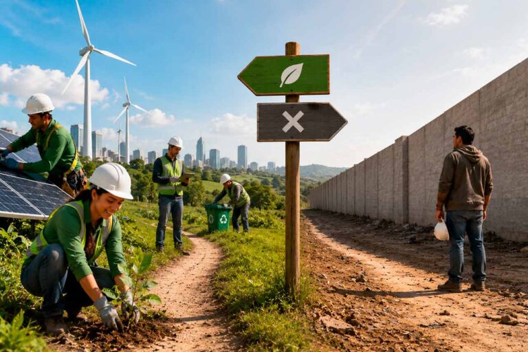 La economía verde promete más de 500 mil empleos, pero no para todos