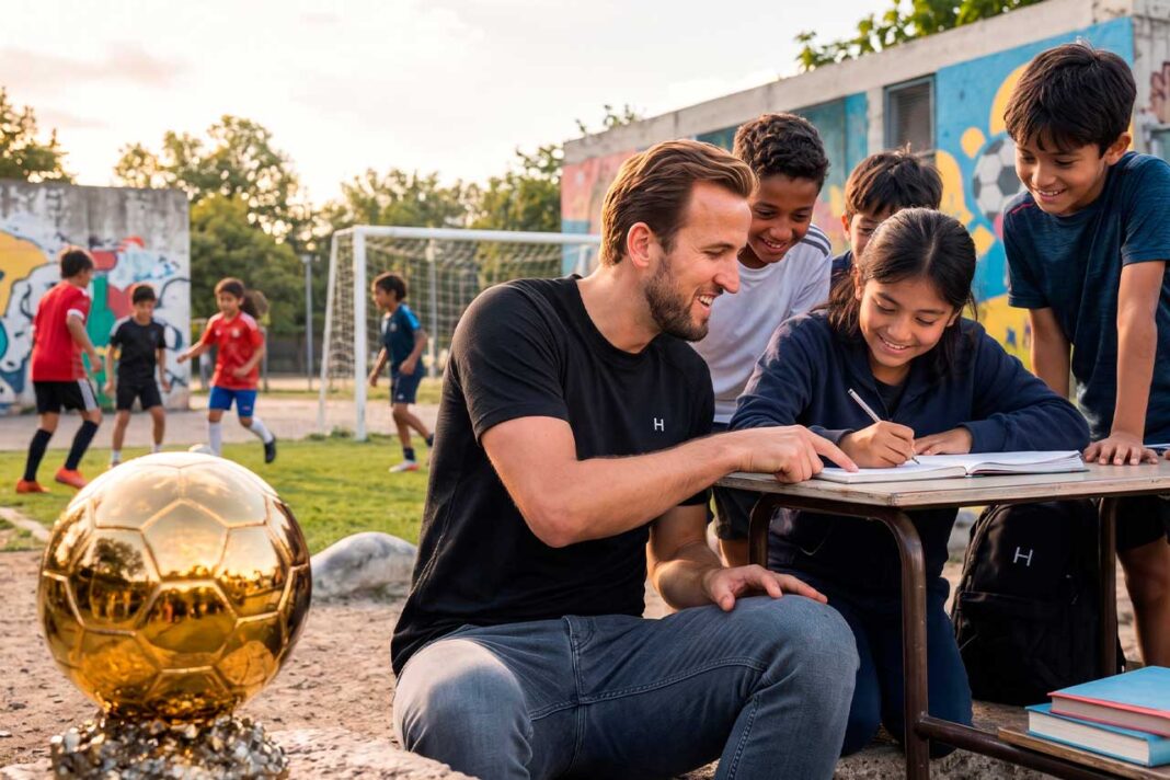 responsabilidad social de Harry Kane