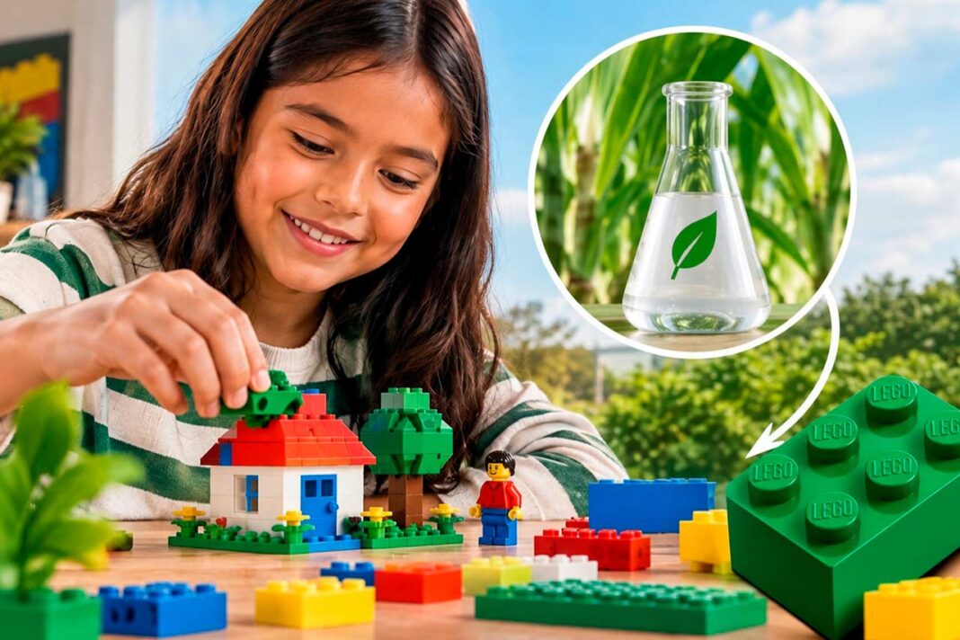 material renovable en LEGO
